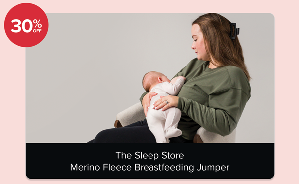 Merino Breastfeeding Jumper