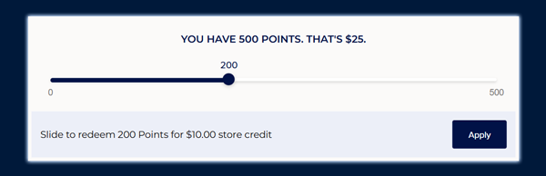 SleepPoints Rewards