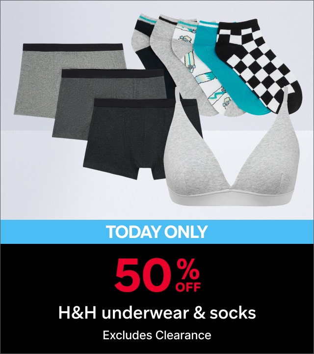 Black Friday - Underwear and Socks