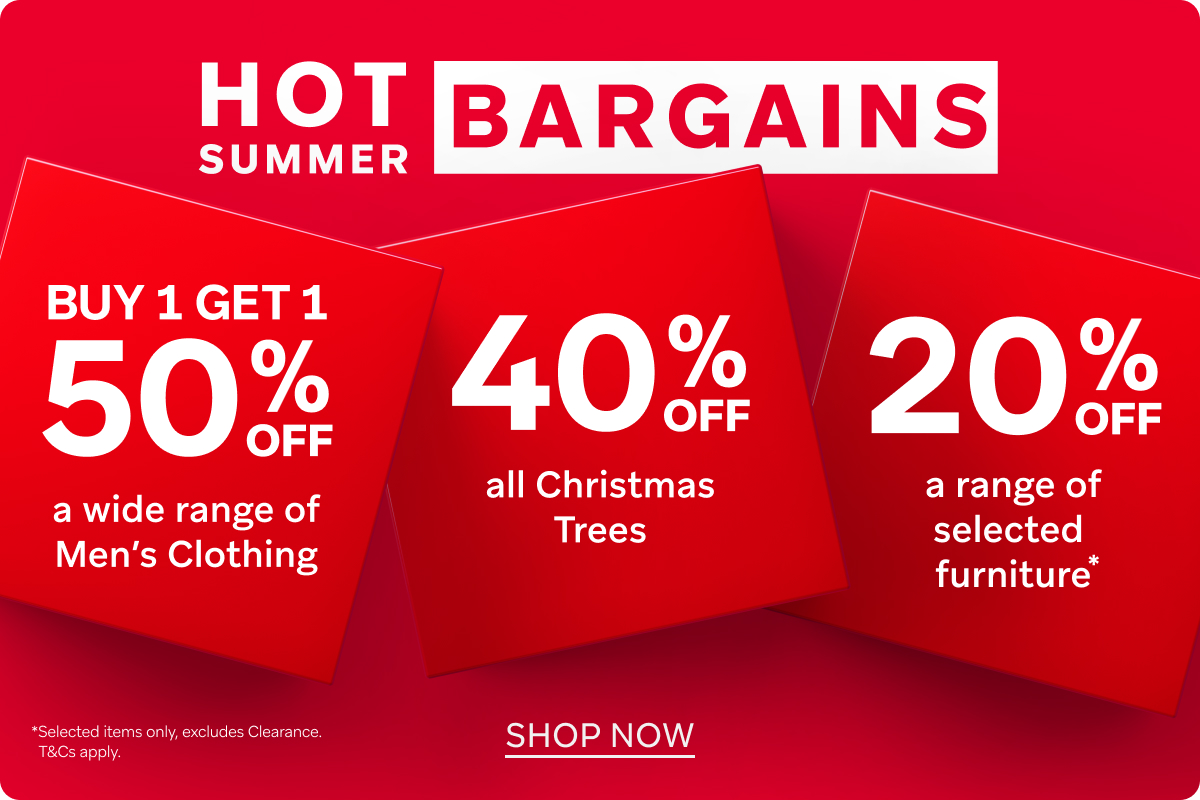 Shop Hot summer Bargains 