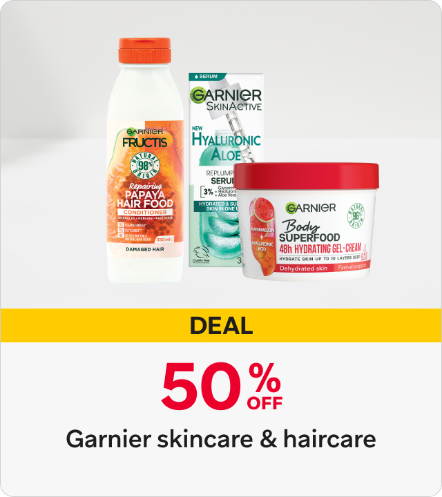 50% Off Garnier