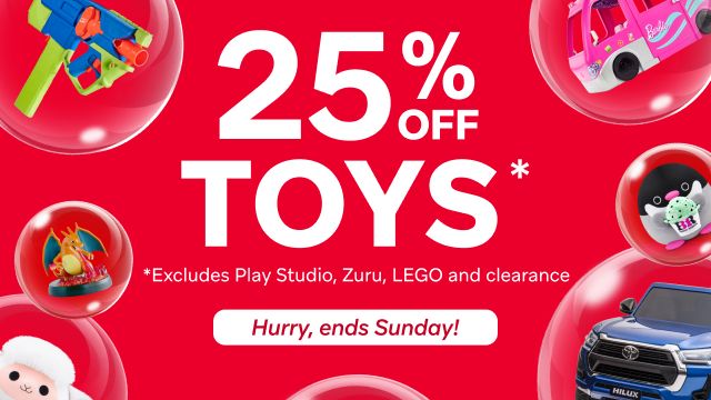 25% Off Toys*