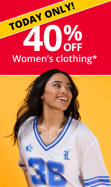 40% Off H&H women's clothing today only 