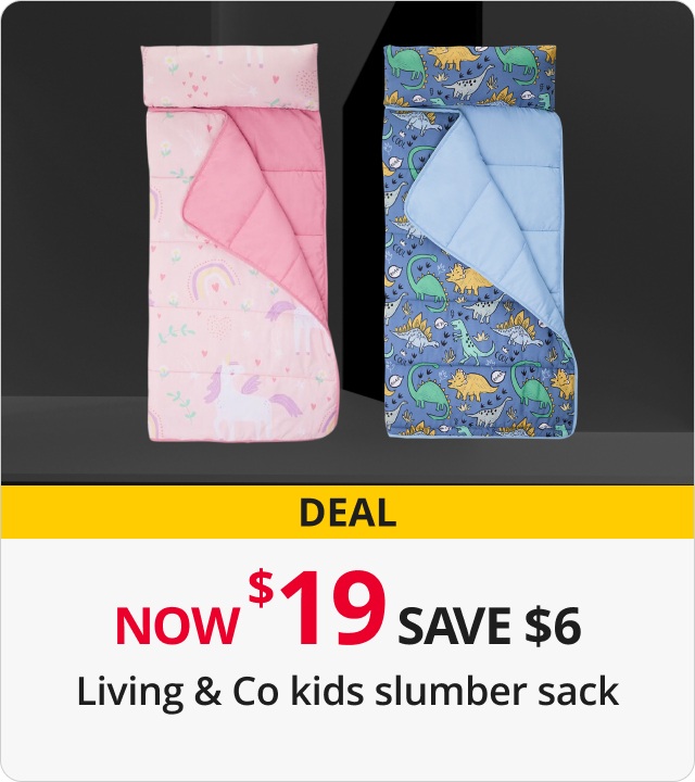 Living & co kids slumber sack 