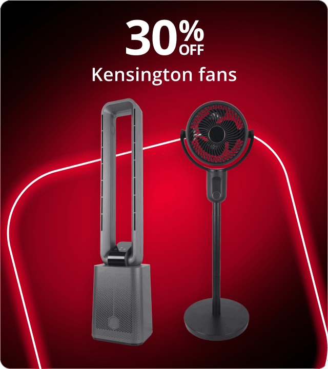 Black Friday - 30% Off kensington fans 