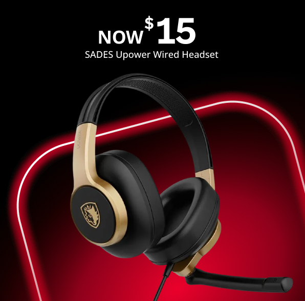 SADES Upower Wired Headset