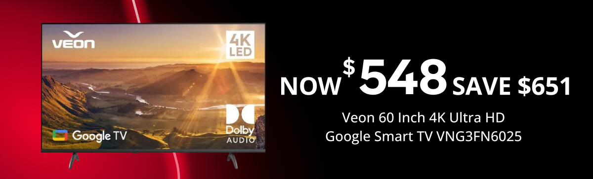 Veon 60inch 4K Ultra HD Google Smart TV 