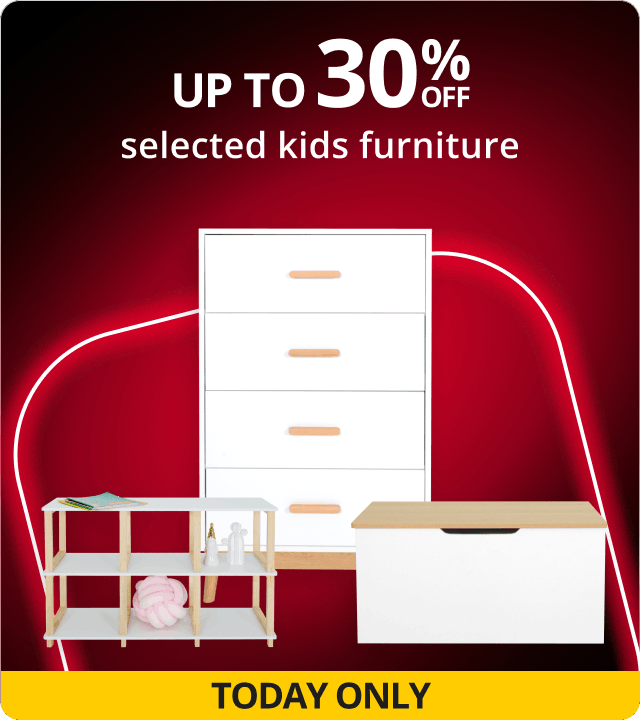 TODAY ONLY Up to 30% Off Selected Kids Furniture 