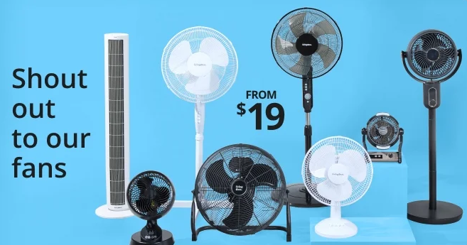 Fans from $19