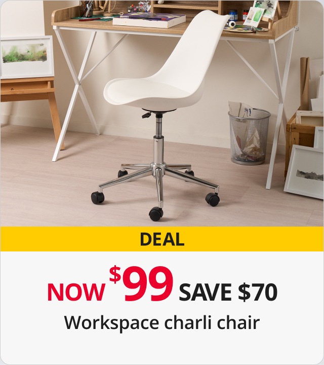 Workspace Charli Chair Now $99