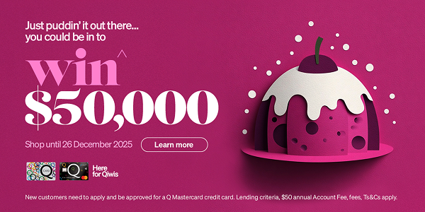 Be in to WIN $50,000 when you shop with QCard 