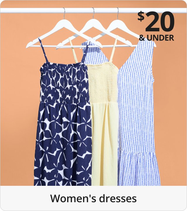 Women's Dresses $20 & Under 