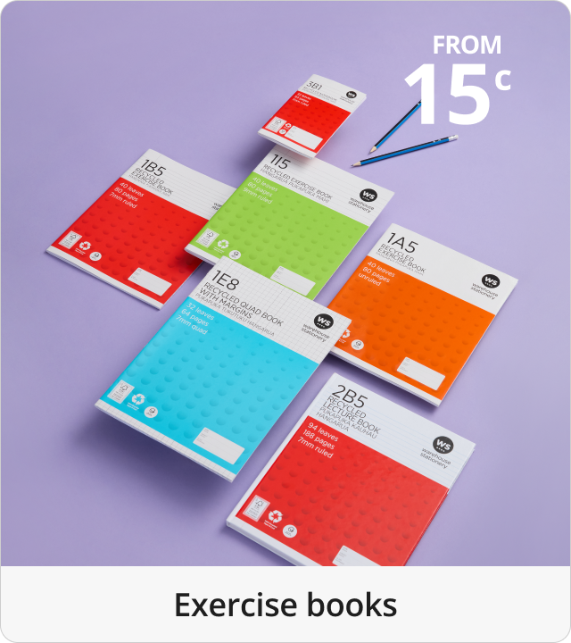 Exercise books