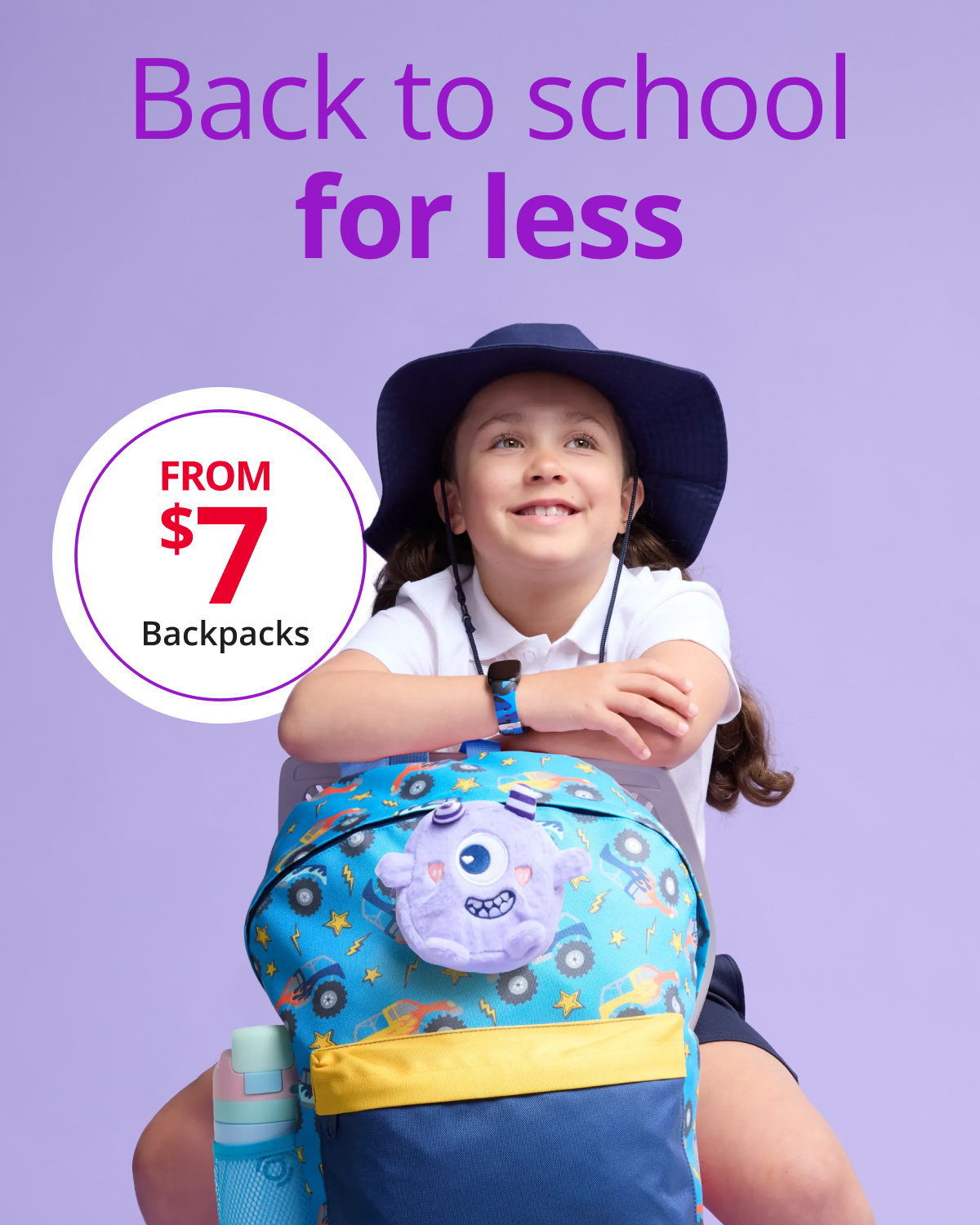 Backpacks from $7 