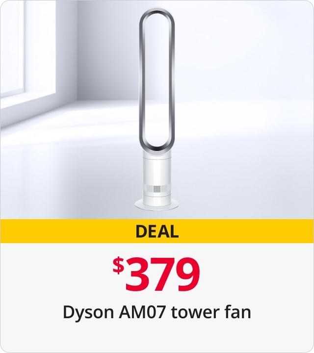 Dyson Tower Fan Now $379