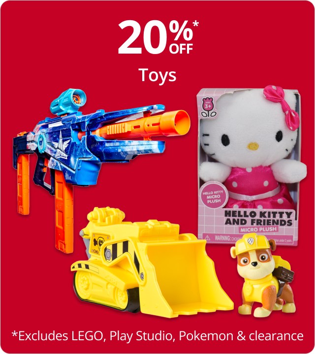 20% Off Toys 