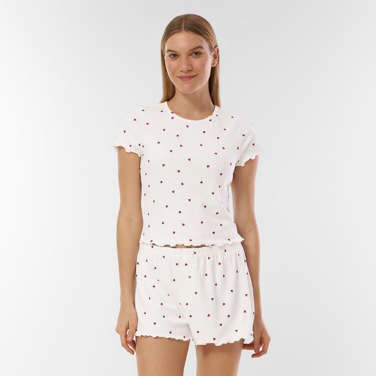 Pointelle Pyjama Baby Tee