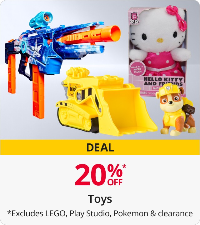 20% Off Toys 