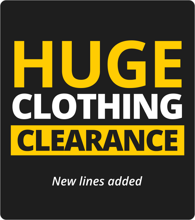 Huge Clothing Clearance - new lines added 