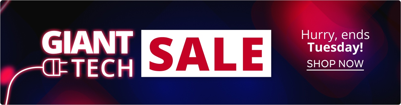 Giant Tech Sale on Now 