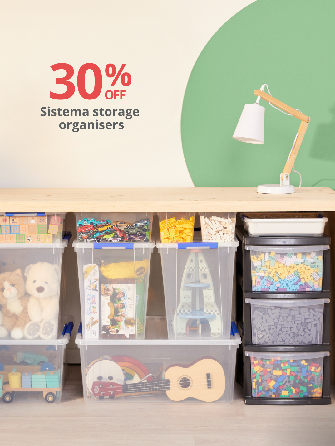 30% Off Sistema Storage Organisers