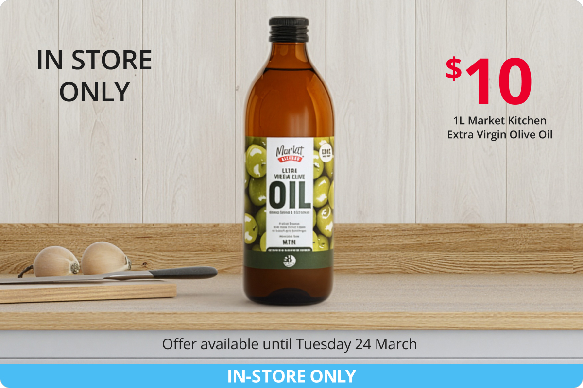 $10 Market Kitchen Extra Virgin Olive Oil