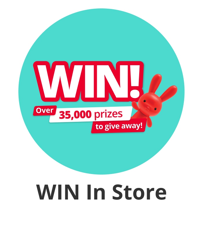 Win In Store with Red Rabbit 