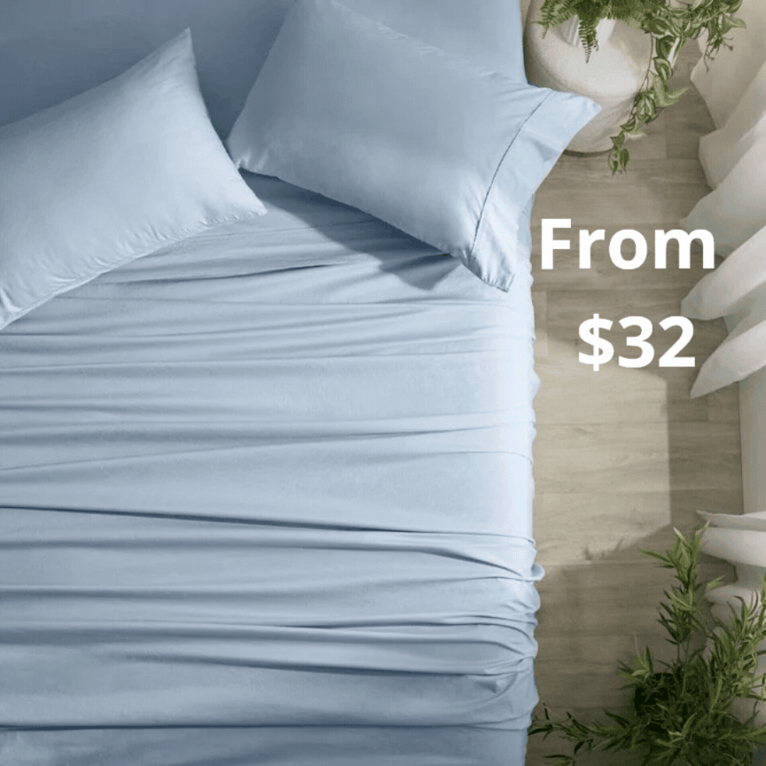 100% Washed Cotton Sheets