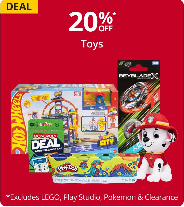 20% Off Toys 