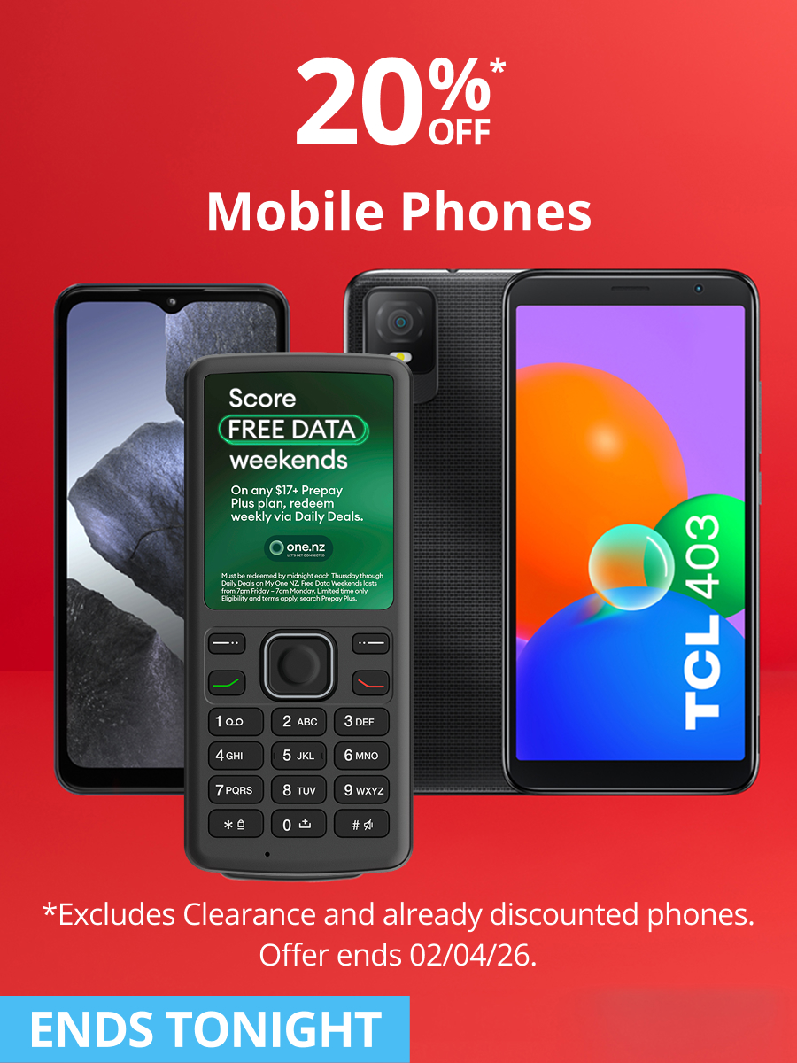 20% Off Mobile Phones 