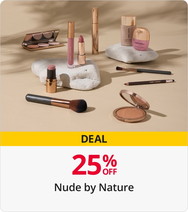 25% Off Nude by Nature 
