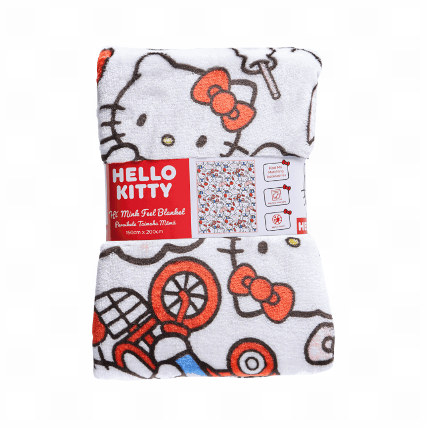 Hello Kitty Mink Blanket