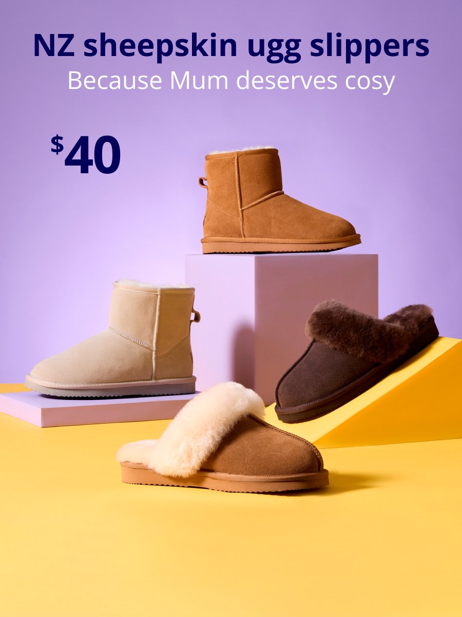 NZ Sheepskin Ugg Slippers 