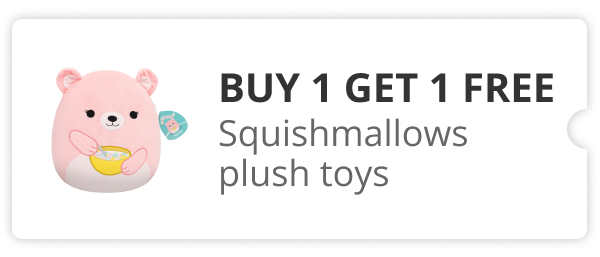 Buy 1 get 1 free squishmallows plush toys 