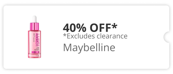 40% Off Maybelline 