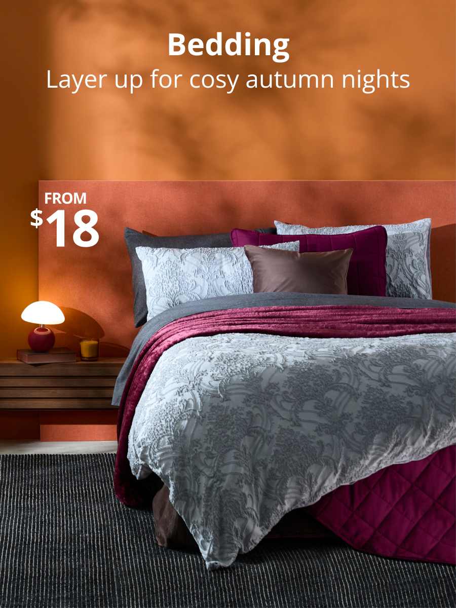 Shop New Season Bedding from $18