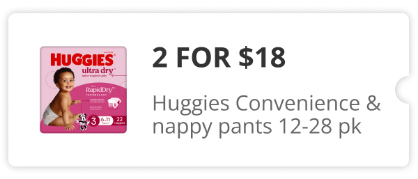 huggies Convenience nappies 