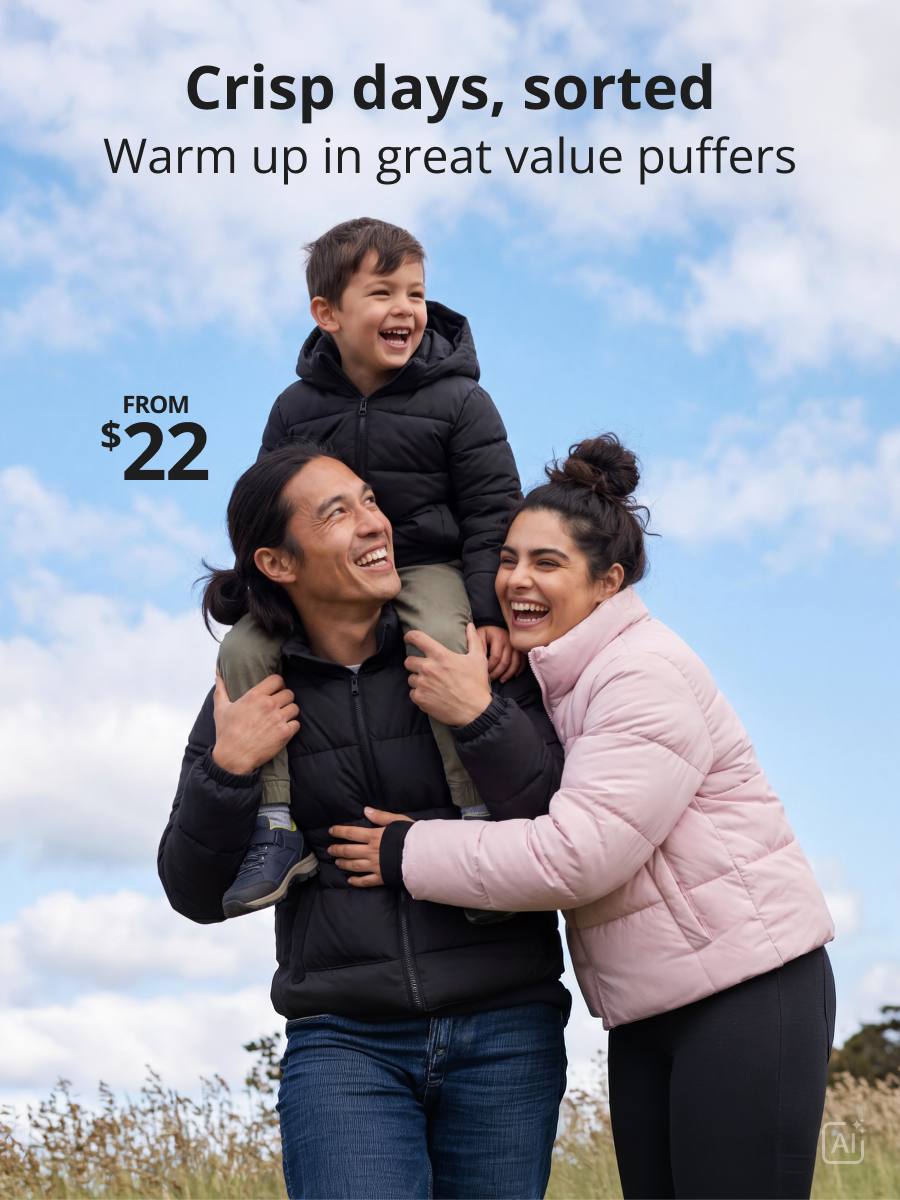 Shop Great Value Puffer Jackets 