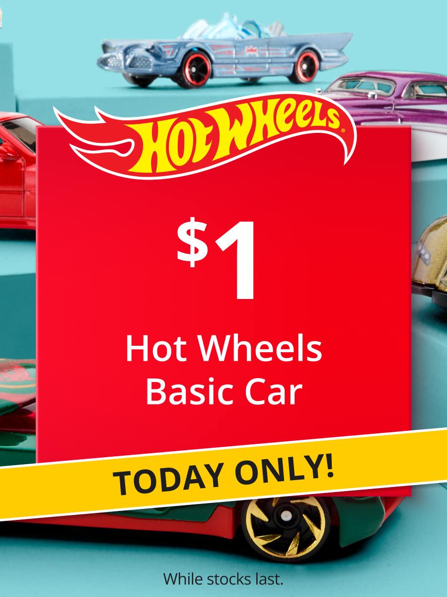 $1 Hot wheels Basic Car