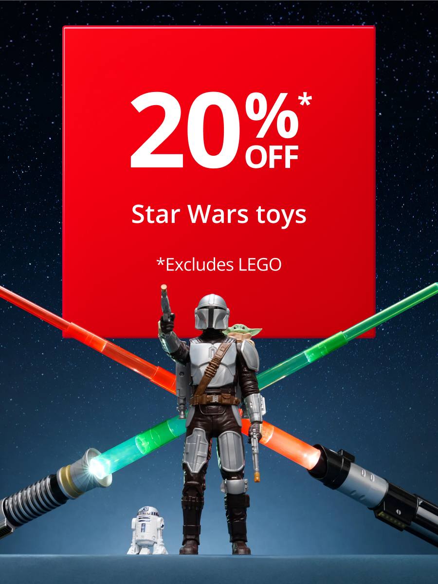 20% Off Star Wars Toys 