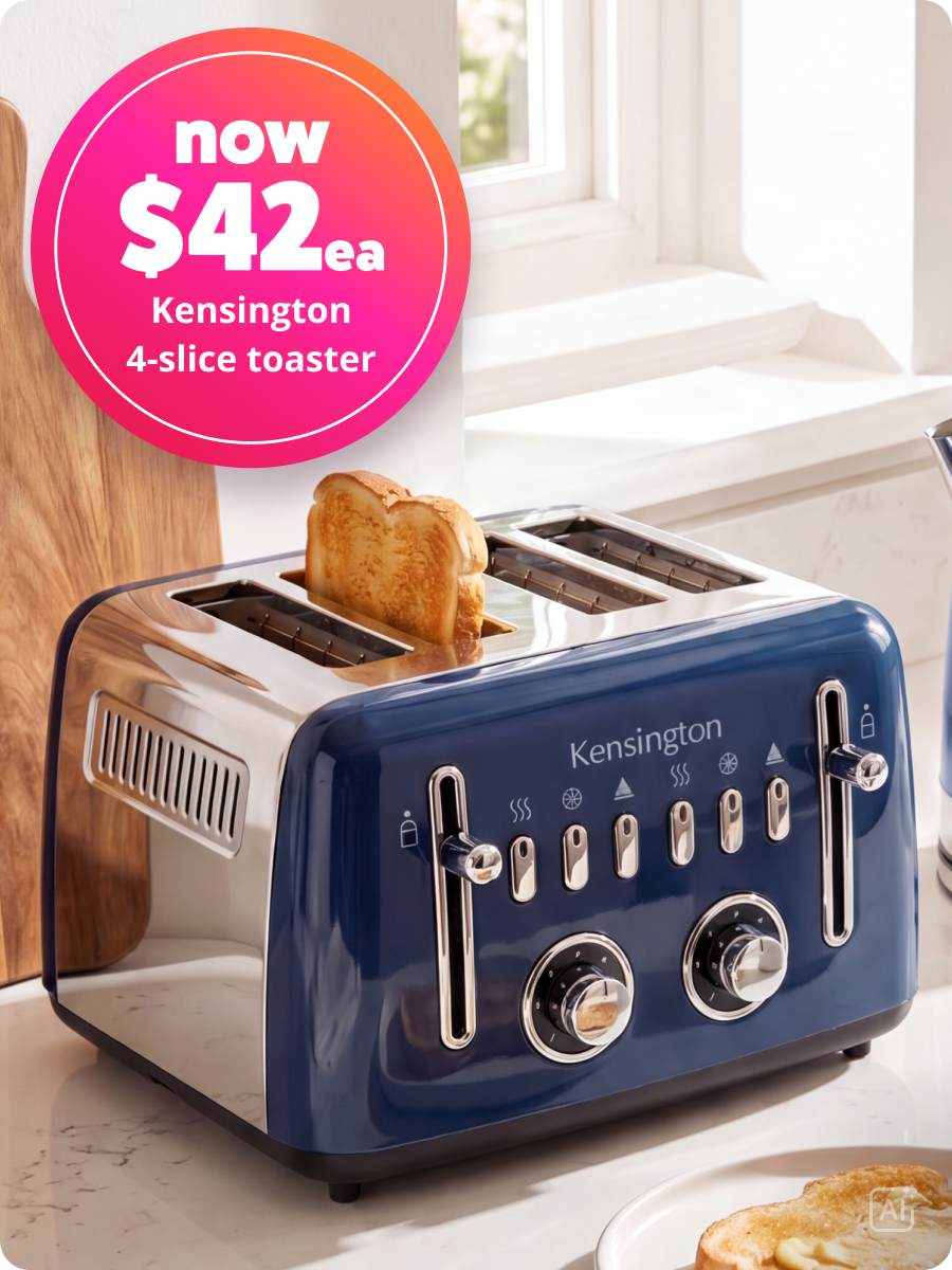Club Offer - Kensington 4 Slice Toaster