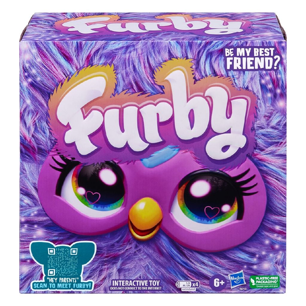 Furby Interactive Plush Purple