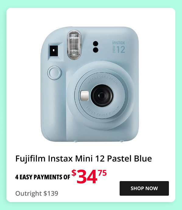Fujifilm Instax Mini 12 Pastel Blue