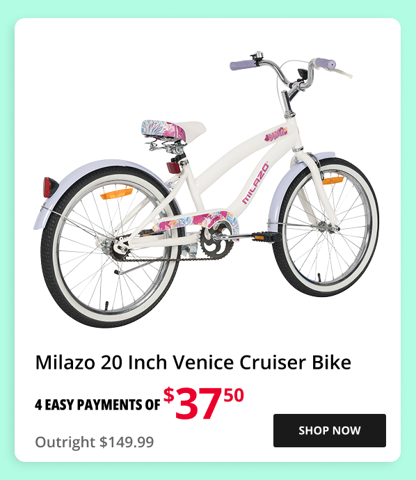 Milazo 20 Inch Venice Cruiser Bike