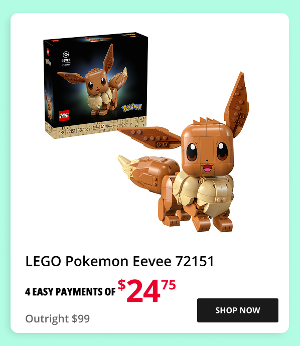LEGO Pokemon Eevee 72151
