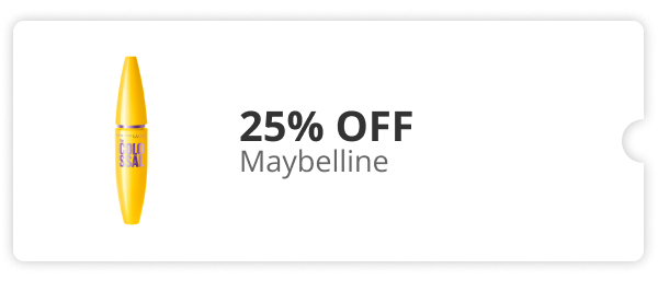 25% off Maybelline