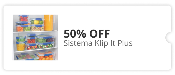 50% off Sistema Klip it Plus