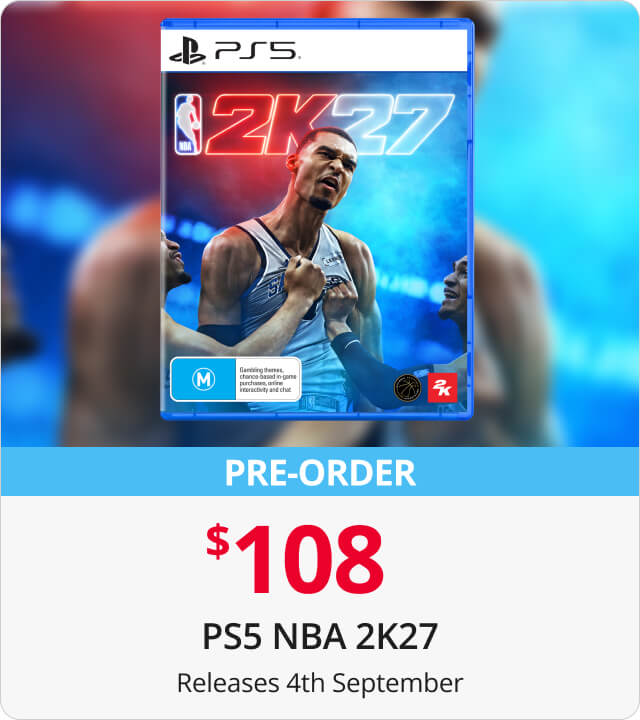 Pre-order $108 PS5 NBA 2k27