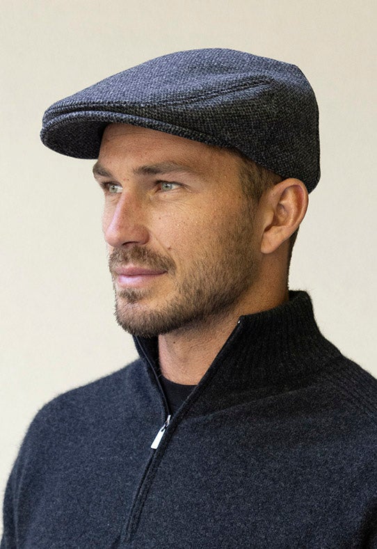 Donegal Tweed Cheesecutter Grey