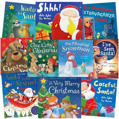 Santa's Sweet Stories: 10 Kids Picture Books Bundle